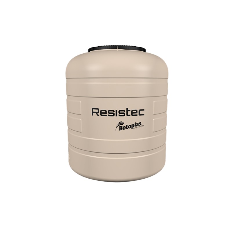 Tinaco Resistec beige tricapa 450 lts