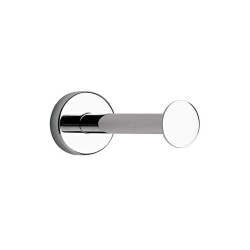 Gancho porta muletas, Clásica II acabado cromo