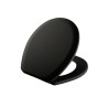 Asiento redondo negro