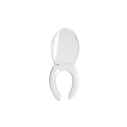 Asiento alargado color blanco