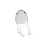 Asiento alargado Cosmos 96 color blanco