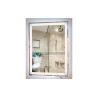 Espejo 80x60 cm, con Luz led de encendido touch y bluetooth EL8060E