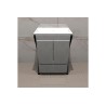 Tocador industrial Rioja concreto 60 x 38.5 x 85 cm, linea industrial