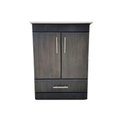 Gabinete Virginia con cajón 57 x 42 cm color grafito