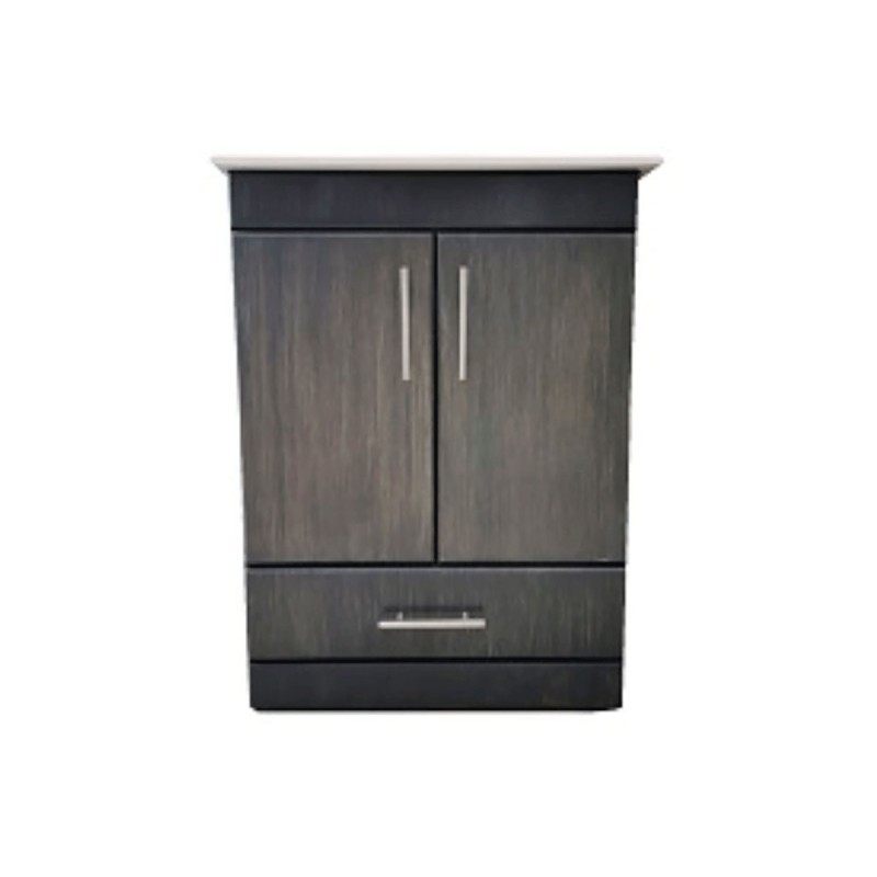 Gabinete Virginia con cajón 57 x 42 cm color grafito