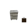 Tocador Genova 60 color roble dakar 60 x 38.5 x 85 cm
