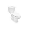 Inodoro alargado Drakar 16  sistema Dual color blanco