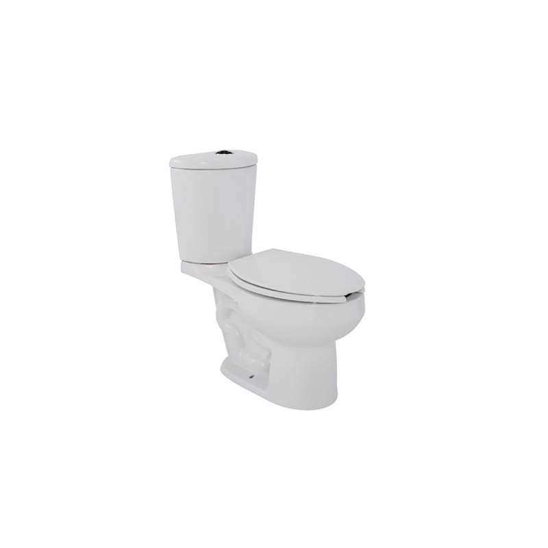 Inodoro alargado Option 1, color blanco