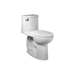 Inodoro alargado Op space saver color blanco