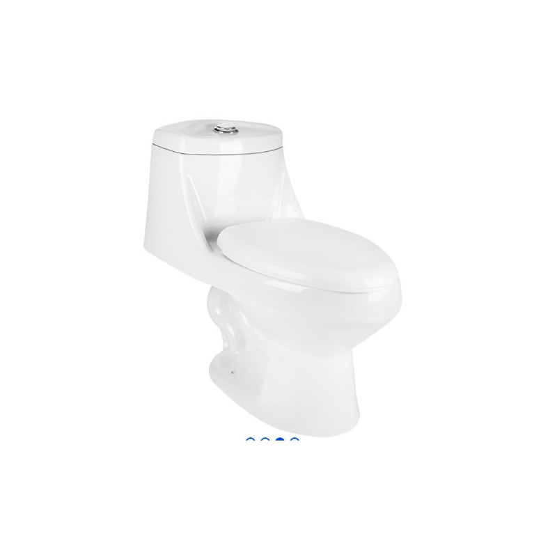 Inodoro one piece Livorno color blanco
