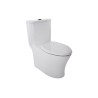 Inodoro one piece Rivoli plus, color blanco