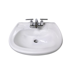Lavabo Jazmín color blanco