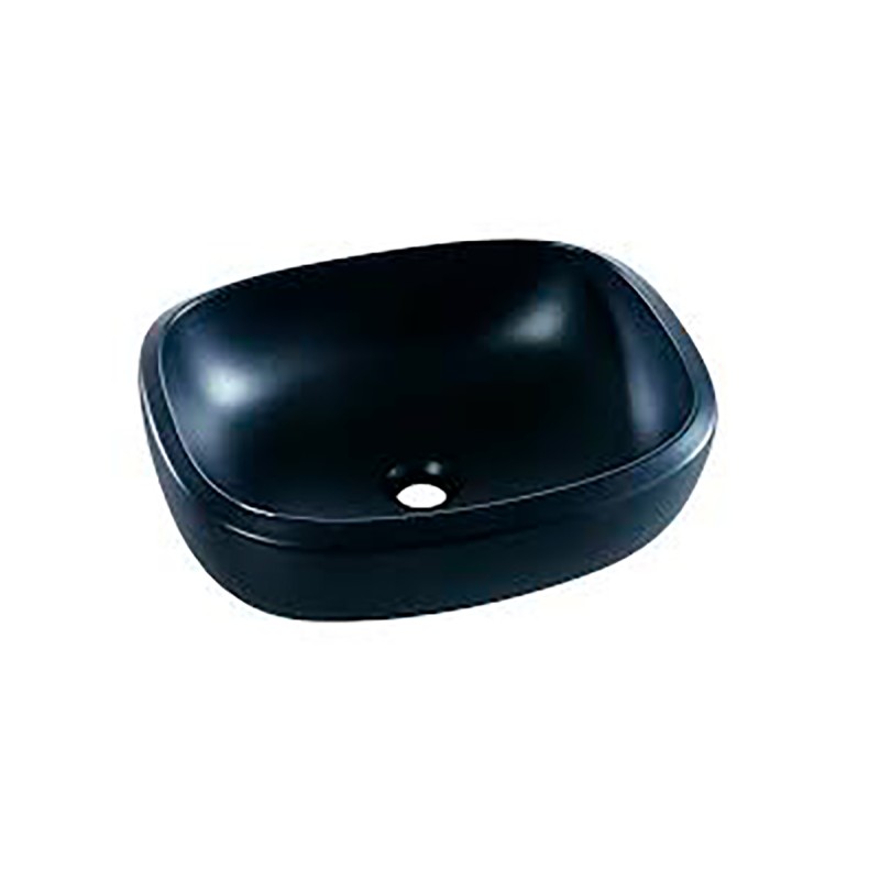 Corona lavabo de sobre poner Cascade bowl negro