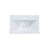 Lavabo Ain color blanco