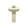 Lavabo con pedestal Goya color marfil