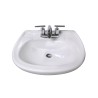 Lavabo Lucas color blanco