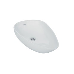 Lavabo de sobreponer Aero color blanco