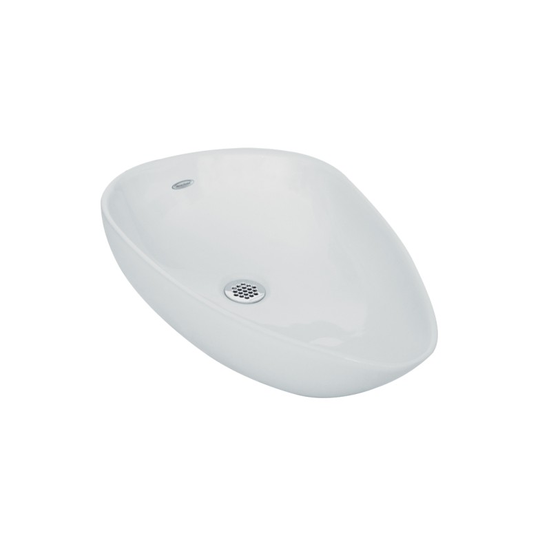 Lavabo de sobreponer Aero color blanco