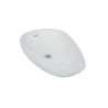 Lavabo de sobreponer Aero color blanco