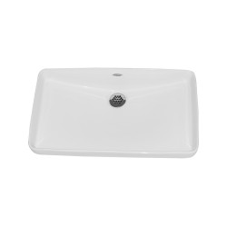 Lavabo de sobreponer Aruba color blanco