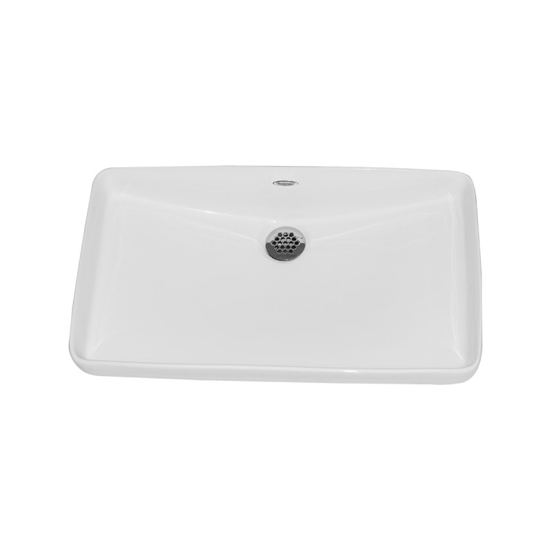 Lavabo de sobreponer Aruba color blanco