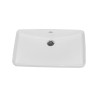 Lavabo de sobreponer Aruba color blanco