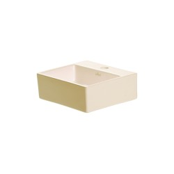 Lavabo de sobreponer Bari color marfil