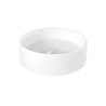 Lavabo de sobreponer Davinci color blanco