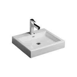 Lavabo de sobreponer Kub color blanco