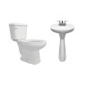 Paquete de baño Lucas 2 color blanco