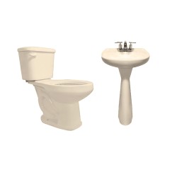 Paquete de baño Lucas color marfil