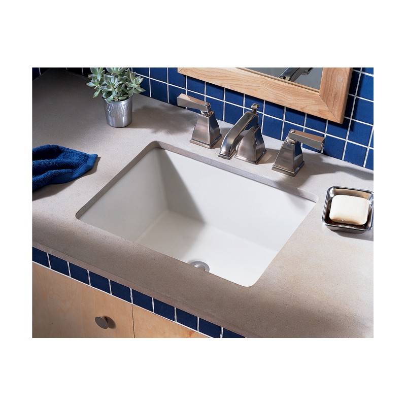 Lavabo Ovalin Boulevard color blanco