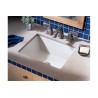 Lavabo Ovalin Boulevard color blanco