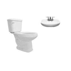 Paquetes de baño Lucas color blanco