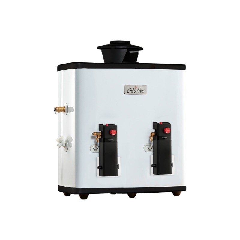 Calentador de paso Poderus 15 gas LP, 3 servicios