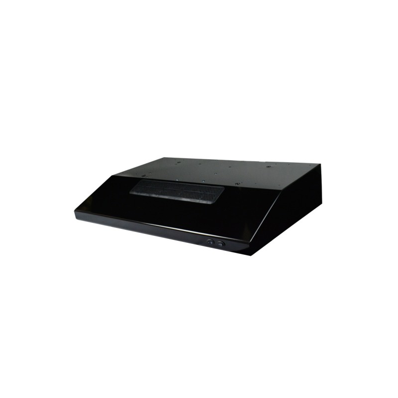 Campana empotrable recirculatoria TMX 76 acabado negro