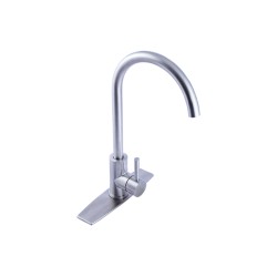Monomando de acero inoxidable para fregadero 10070