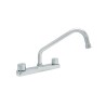 Mezcladora para fregadero 8", modelo 4318, acabado cromo