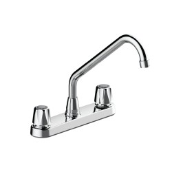 Mezcladora para fregadero acabado cromo