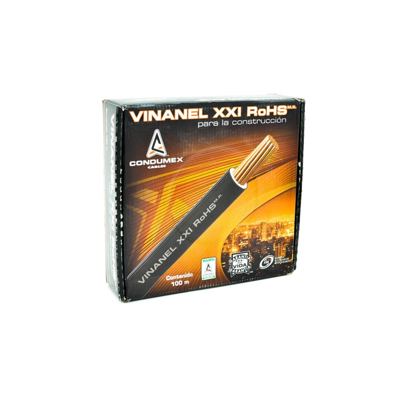 Cable blanco por rollo THHW12
