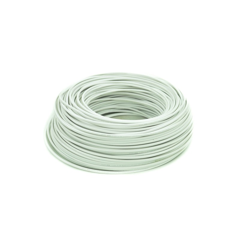 Cable blanco por rollo THHW14