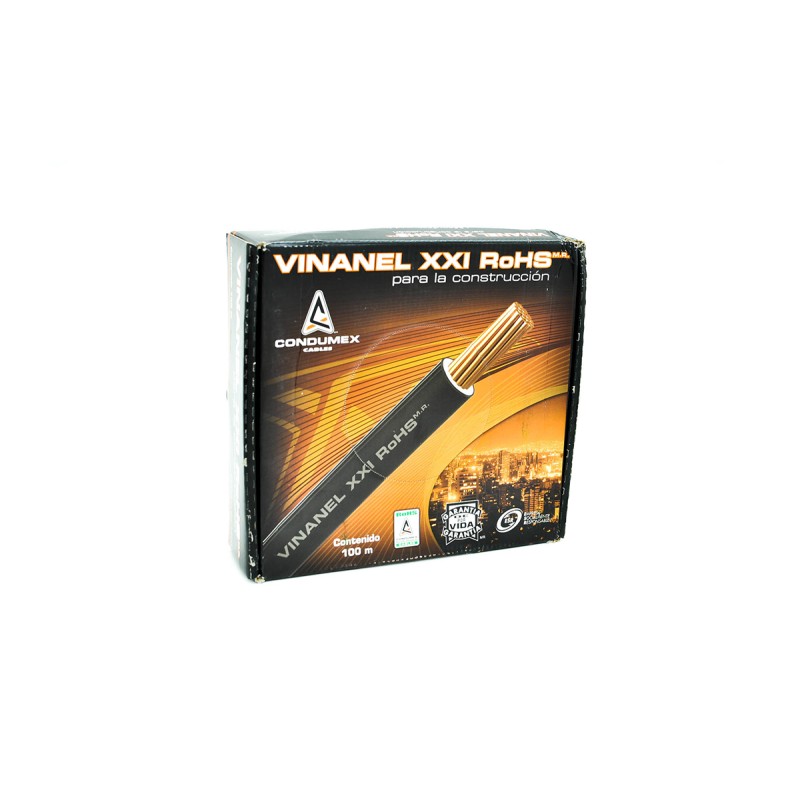 Cable negro por rollo THHW10