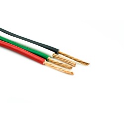 Cable por metro condulac THW12 color negro