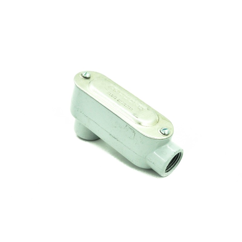 "L" interior condulet ovalado 13 mm
