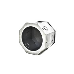 Bote integral para lampara Spot 75 w con plafon 11.5 cm de alto