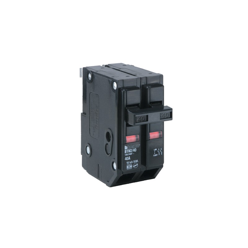Interruptor termomagnético 2 polos 40 AMP