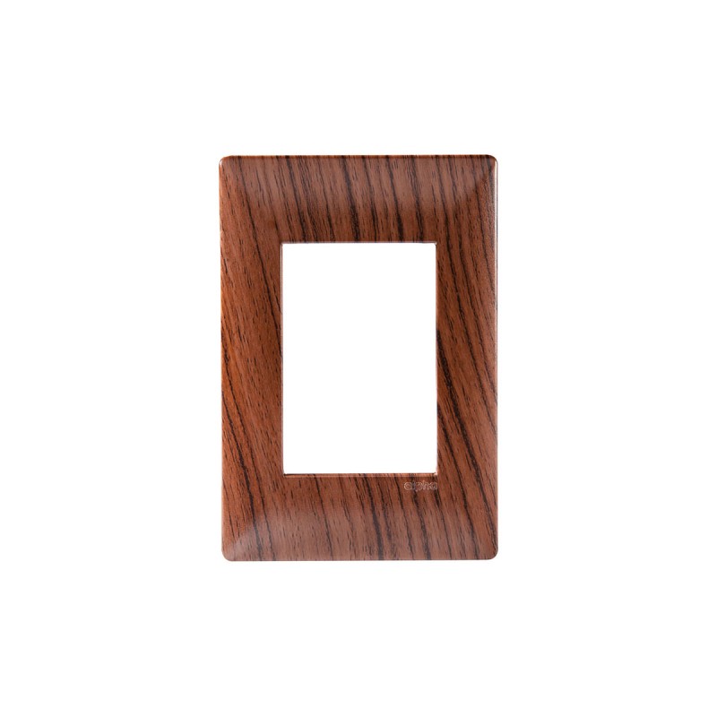 Tapa Alpha de 3 ventanas color roble E913RBL  ALPHA