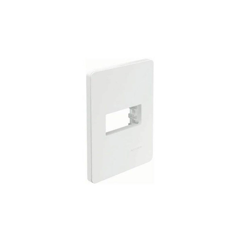 Tapa de 1 ventana chasis color blanco N1371-BL