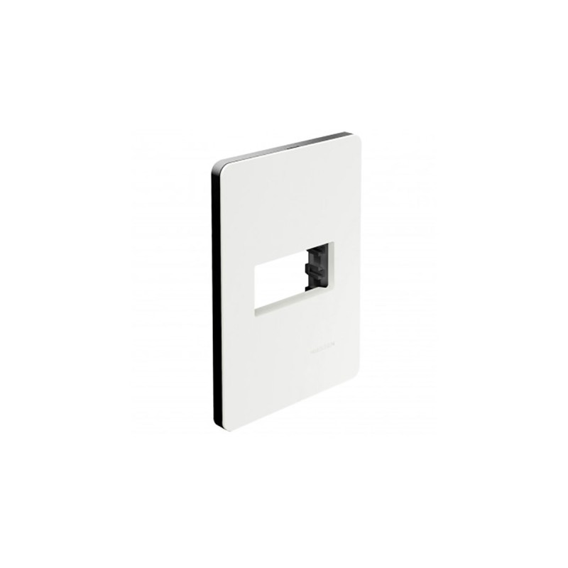 Tapa de 1 ventana chasis color negro N1371-BN