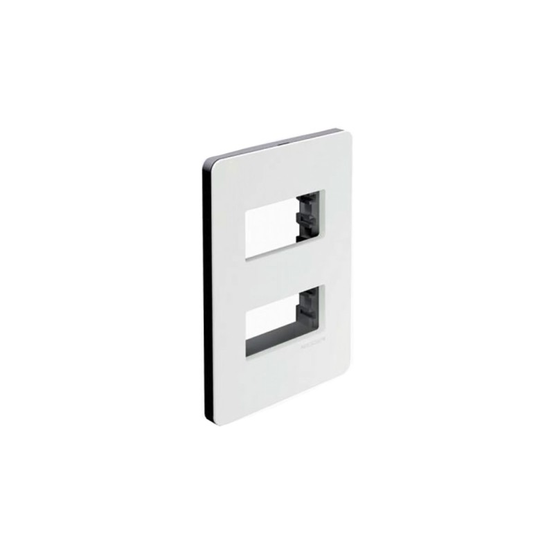 Tapa de 2 ventanas chasis color negro N1372-BN